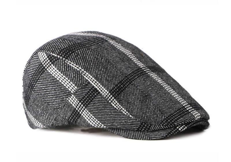 Bloomsbury Tartan Wool Flat Cap