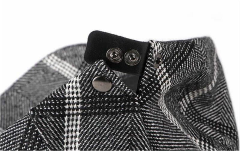 Bloomsbury Tartan Wool Flat Cap