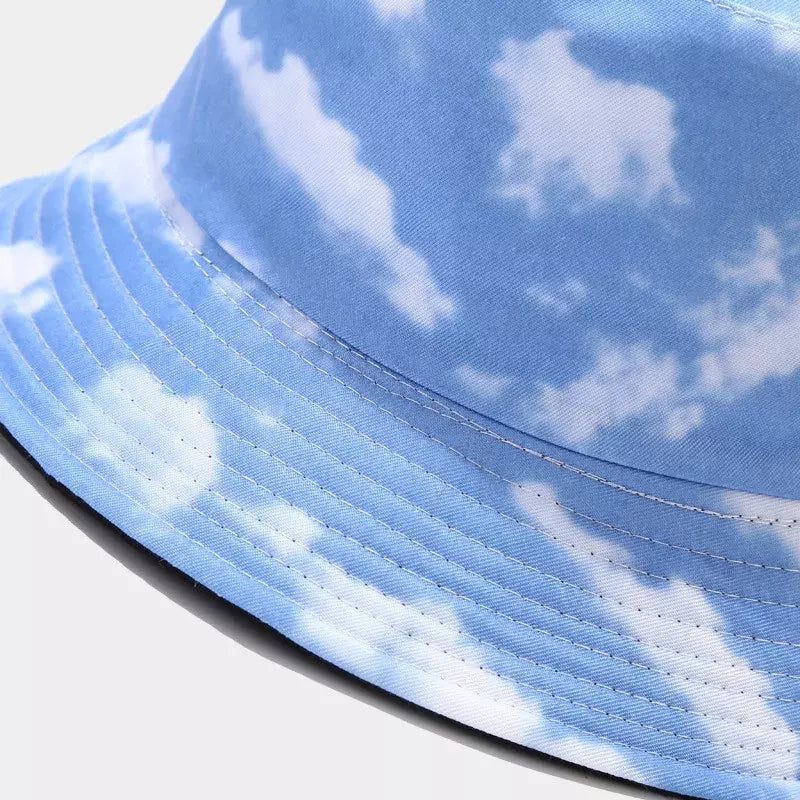 Blue Sky Reversible Bucket Hat