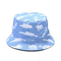 Blue Sky Reversible Bucket Hat