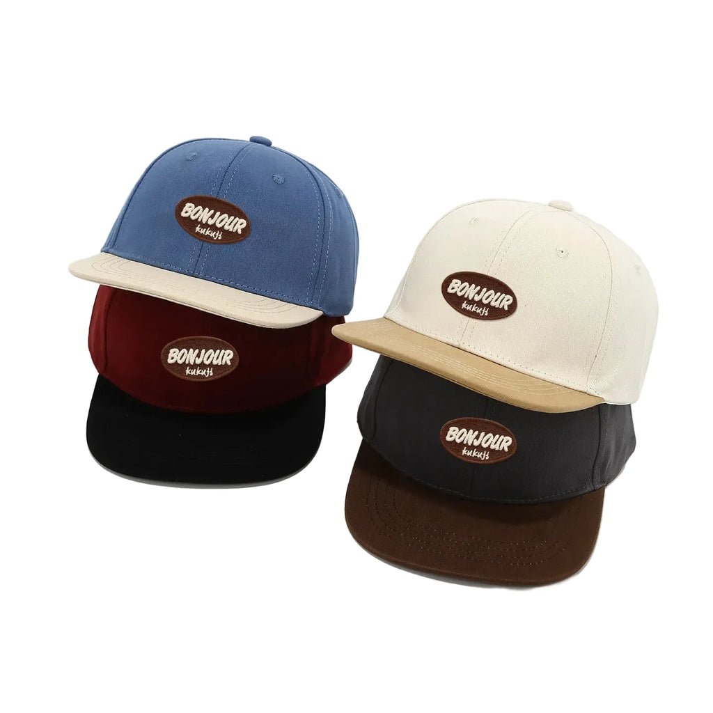 Bonjour Kids 6-Panels Baseball Cap