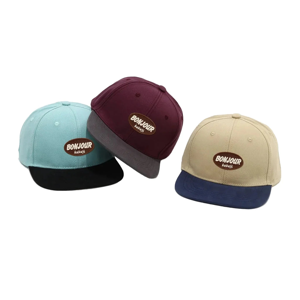 Bonjour Kids 6-Panels Baseball Cap