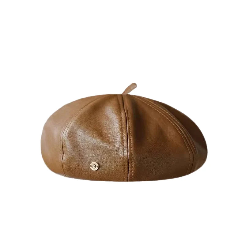 Bonnet Women's Leather Beret