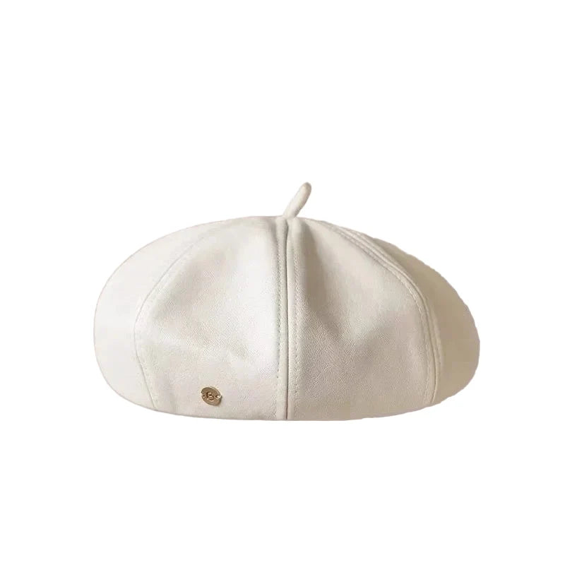 Bonnet Women's Leather Beret
