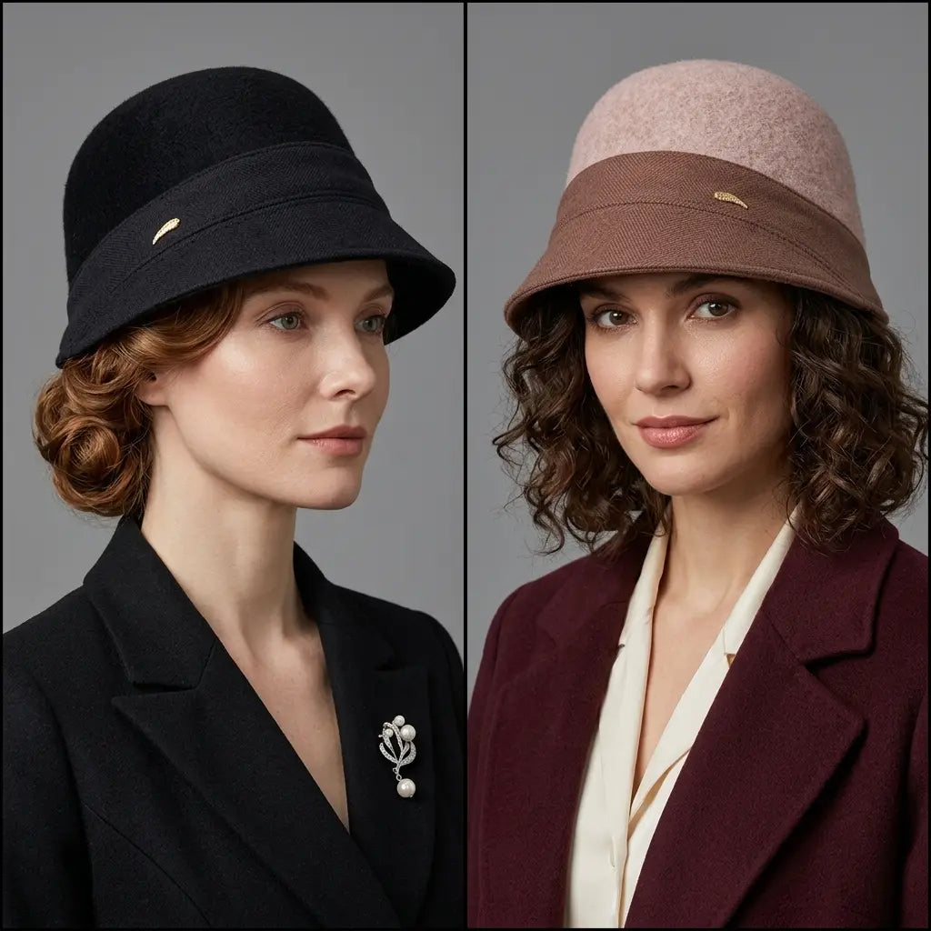 Bonneville Women Wool Cloche Hat