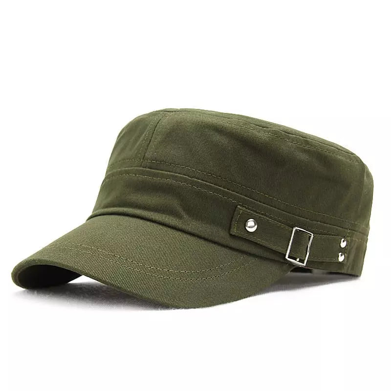 Bordeaux Cotton Army Cap