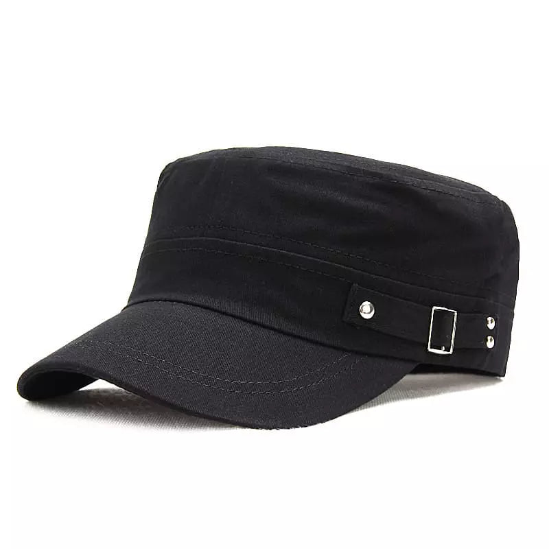 Bordeaux Cotton Army Cap