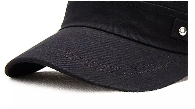 Bordeaux Cotton Army Cap
