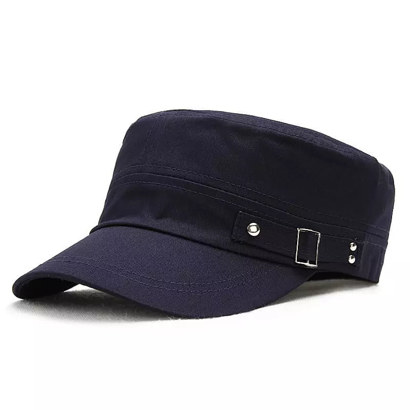 Bordeaux Cotton Army Cap