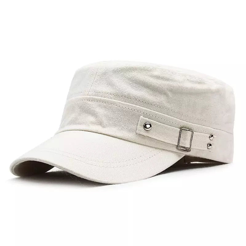 Bordeaux Cotton Army Cap