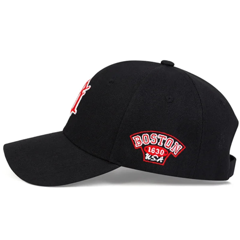 Boston 1630 Plain Baseball Cap