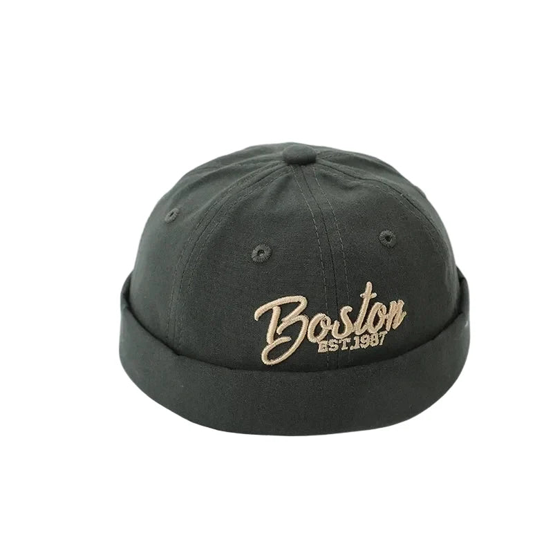 Boston 1987 Kids Brimless Docker Cap