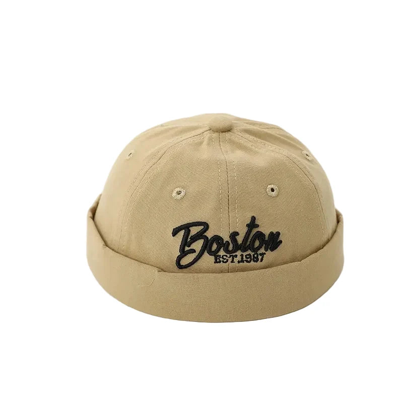 Boston 1987 Kids Brimless Docker Cap