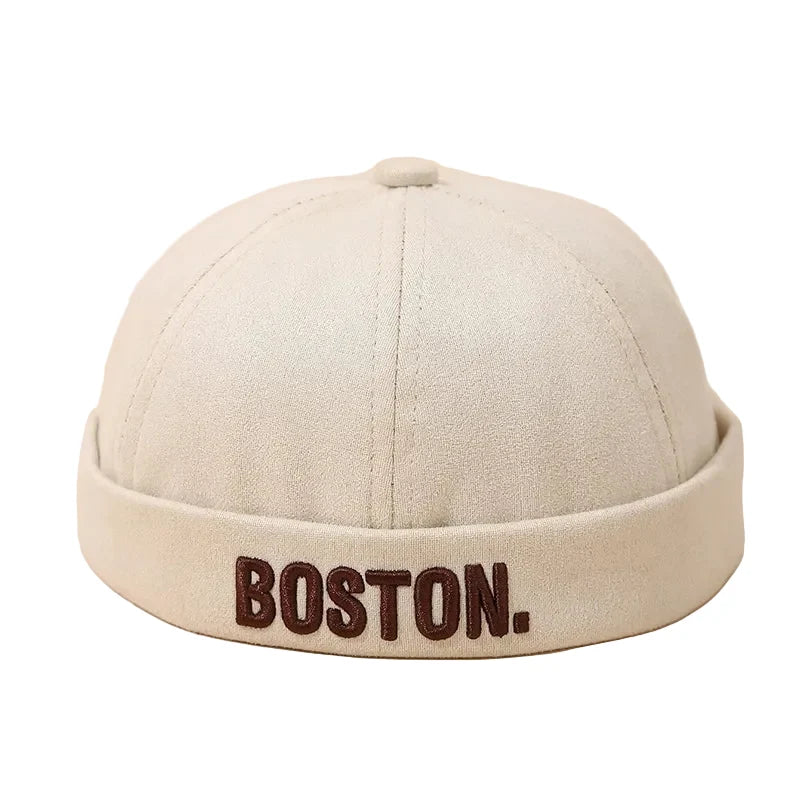 Boston Kids Cotton 6-Panels Docker Cap