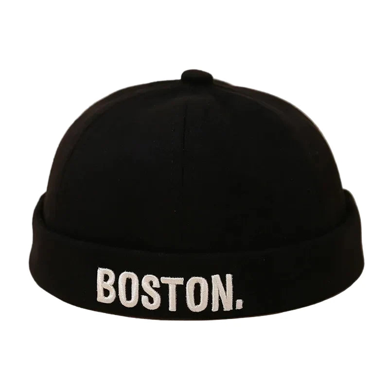 Boston Kids Cotton 6-Panels Docker Cap