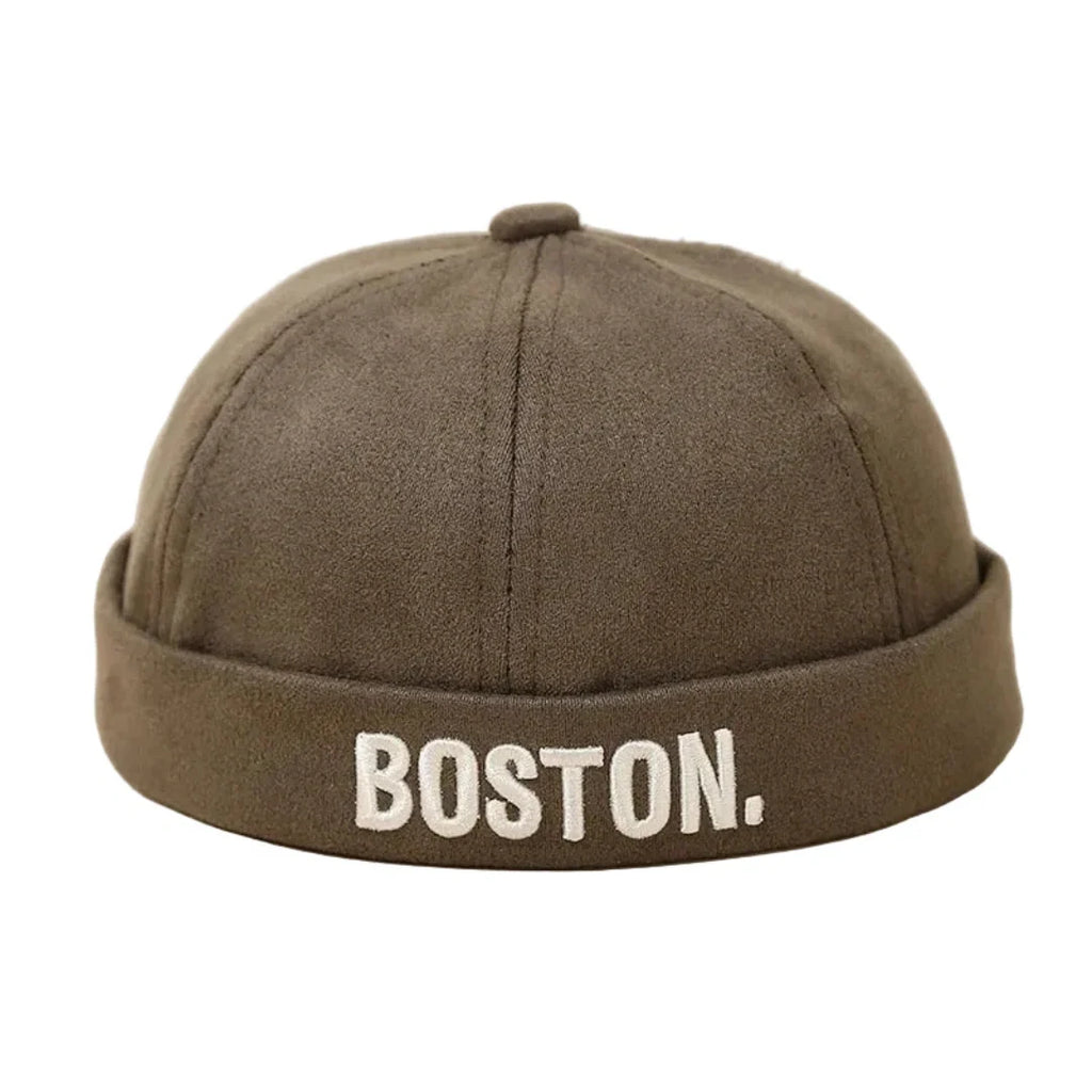 Boston Kids Cotton 6-Panels Docker Cap