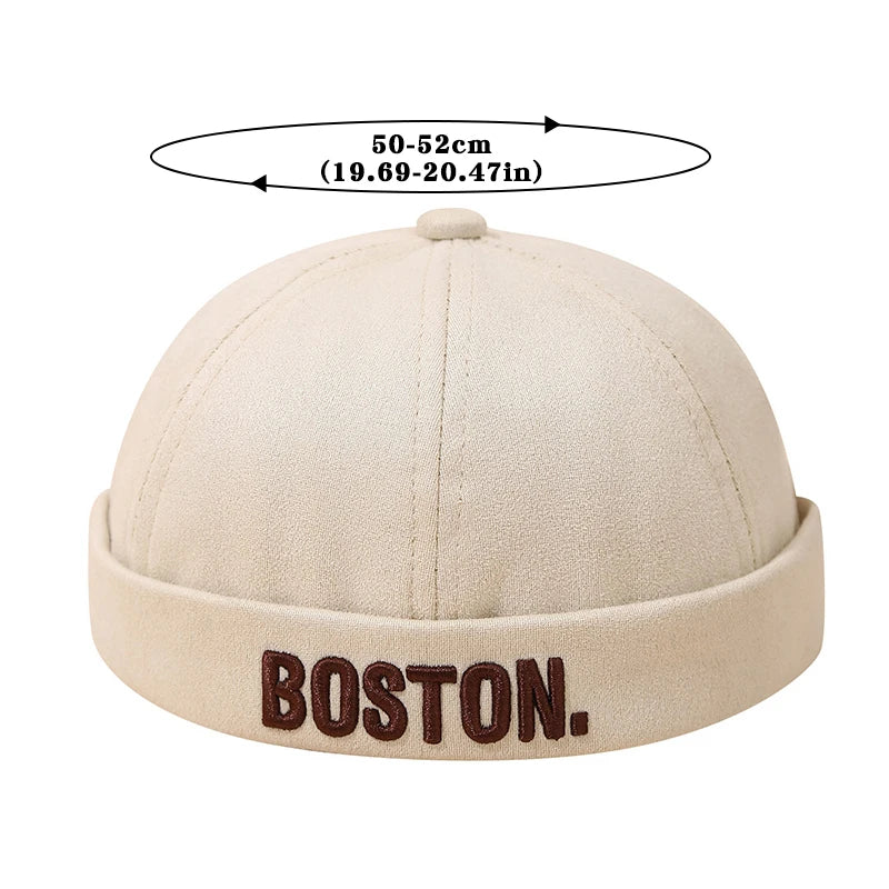 Boston Kids Cotton 6-Panels Docker Cap