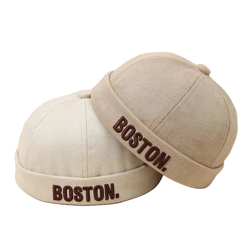 Boston Kids Cotton 6-Panels Docker Cap