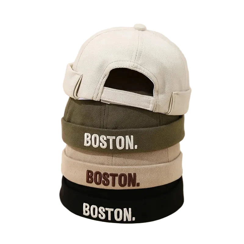 Boston Kids Cotton 6-Panels Docker Cap
