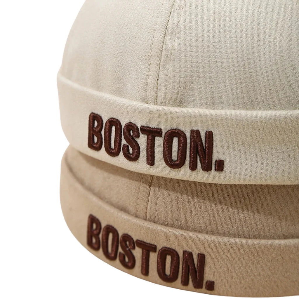 Boston Kids Cotton 6-Panels Docker Cap