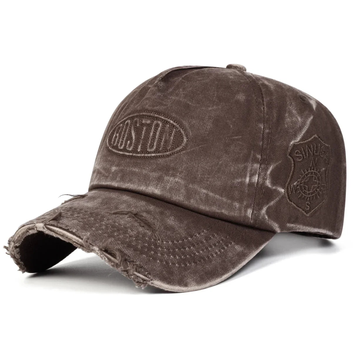 Boston Sinuga Adjustable Ripped Baseball Cap