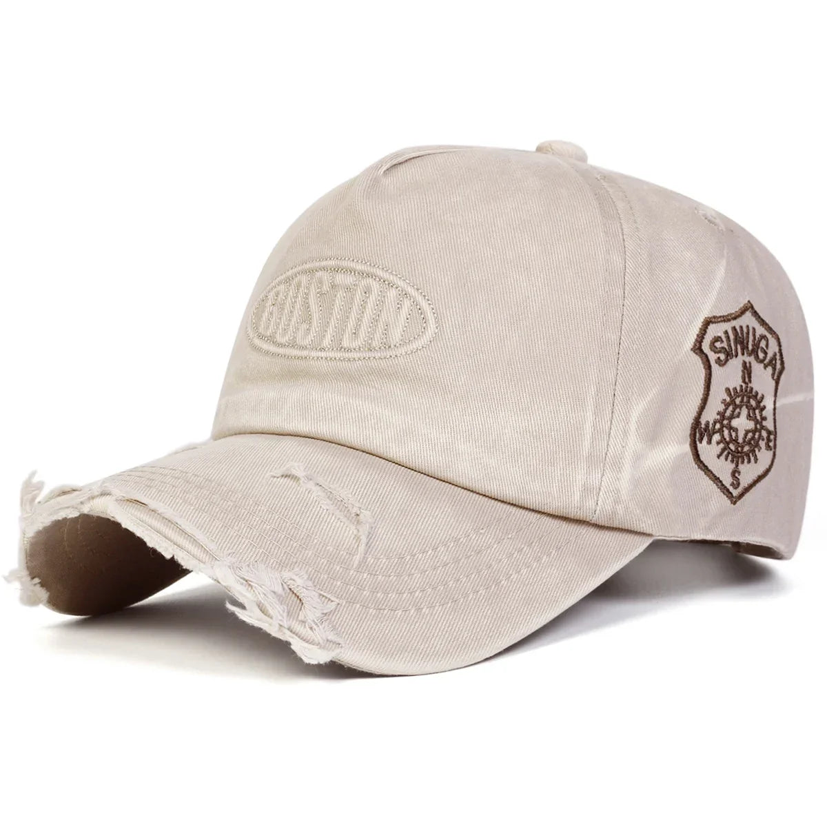 Boston Sinuga Adjustable Ripped Baseball Cap
