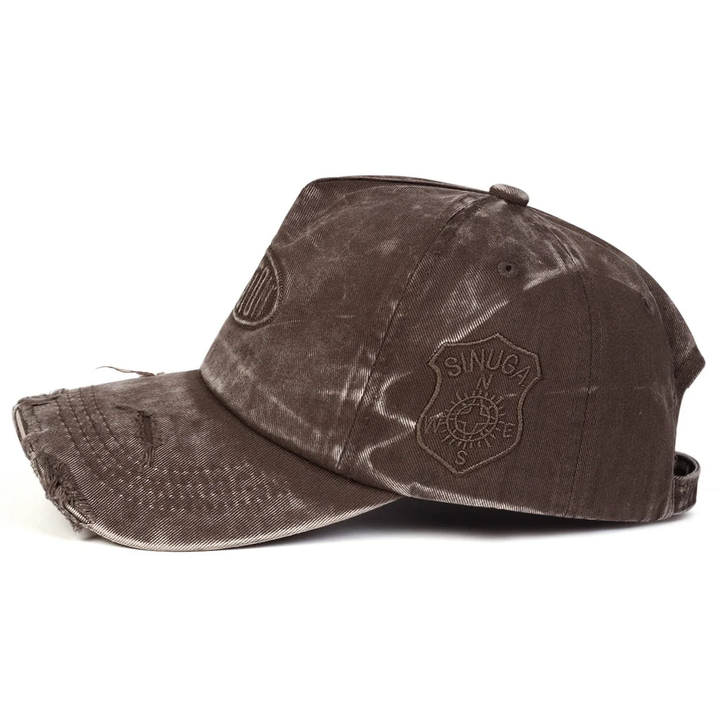 Boston Sinuga Adjustable Ripped Baseball Cap