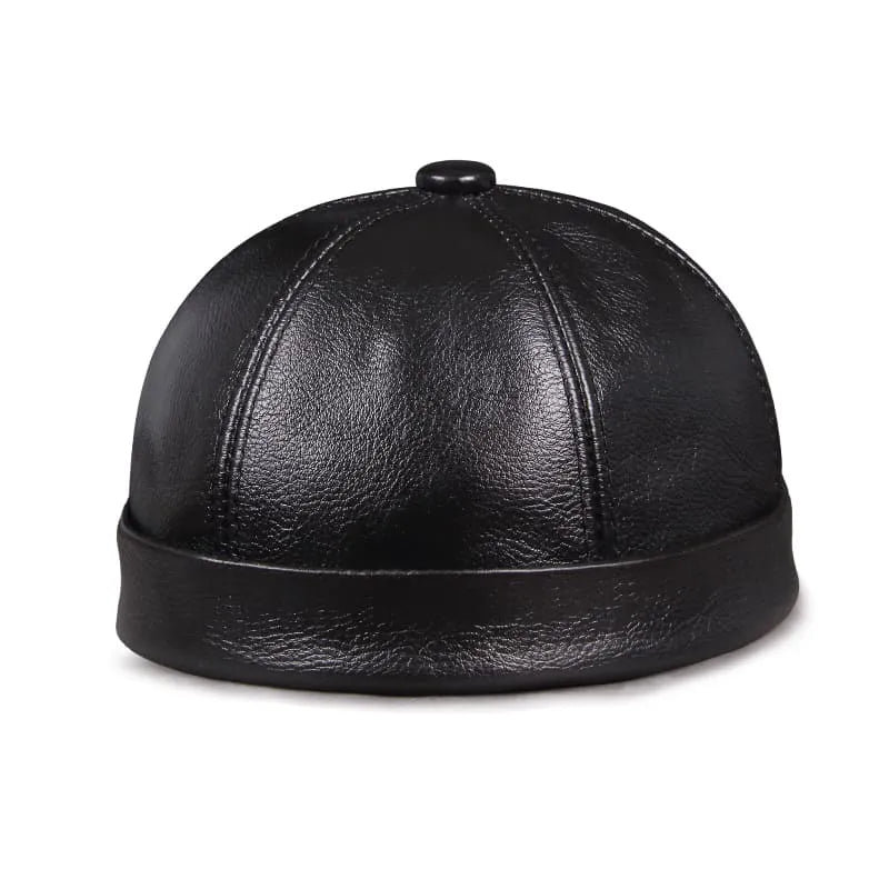 Boston Genuine Leather Docker Cap