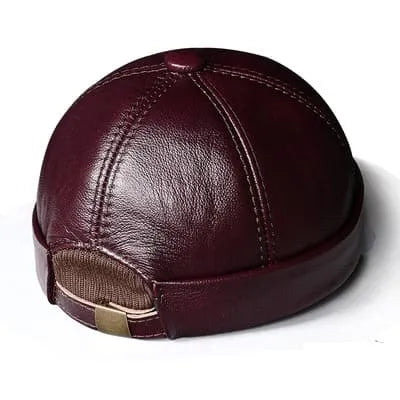 Boston Genuine Leather Docker Cap
