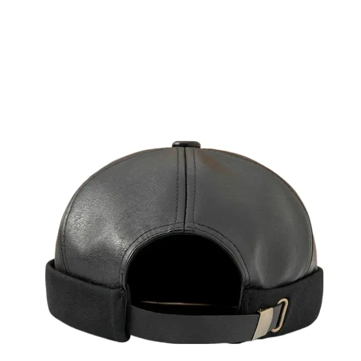 Bottineau Leather Docker Cap