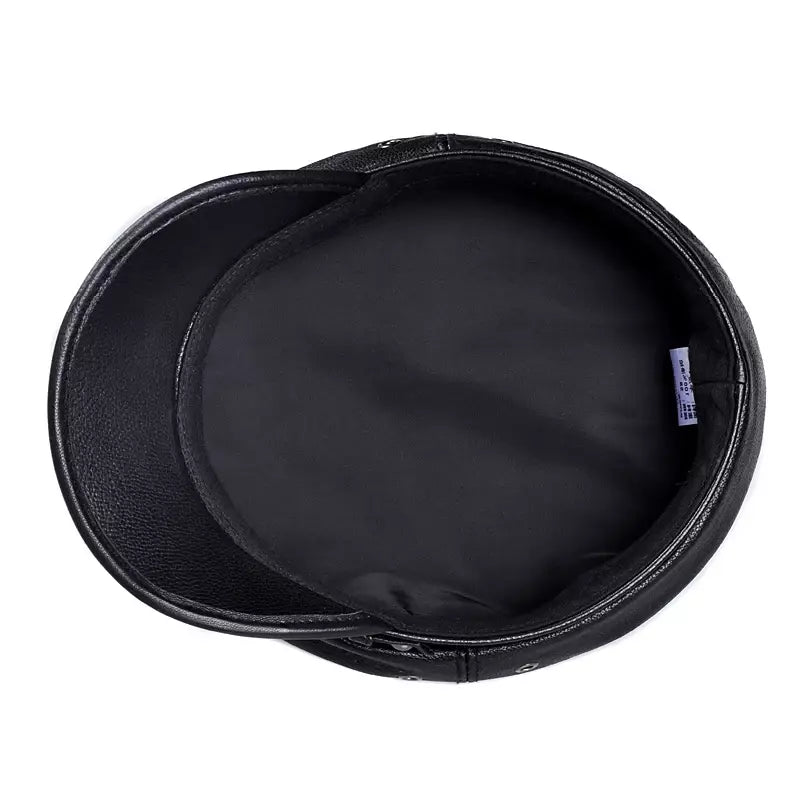Bouillon Genuine Leather Sailor Cap