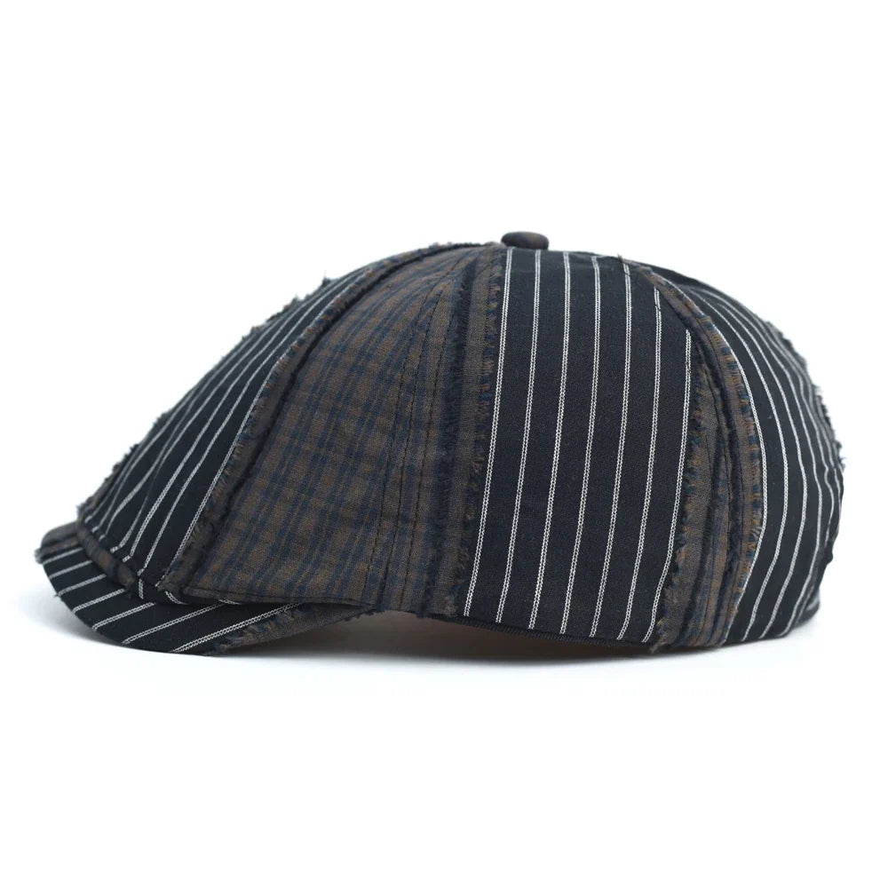 Boulogne Patchwork Gatsby Cap
