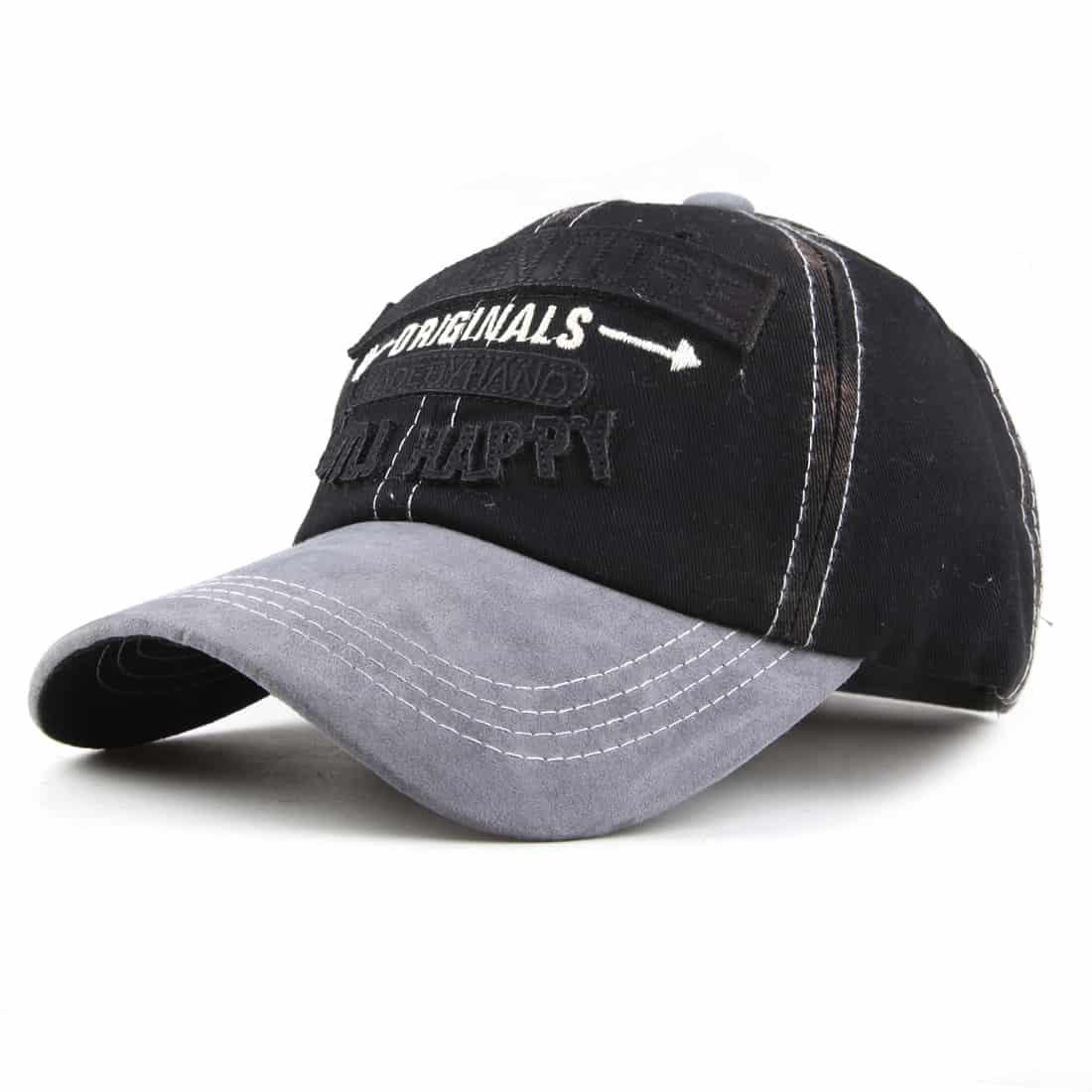 Brandon Embroidery Denim Baseball Cap