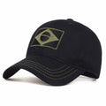 Brazil Flag Tactical Baseball Cap