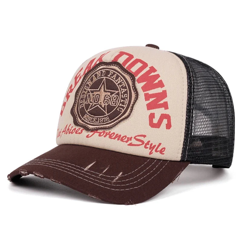 Break Downs Nº68 Embroidered Trucker Cap
