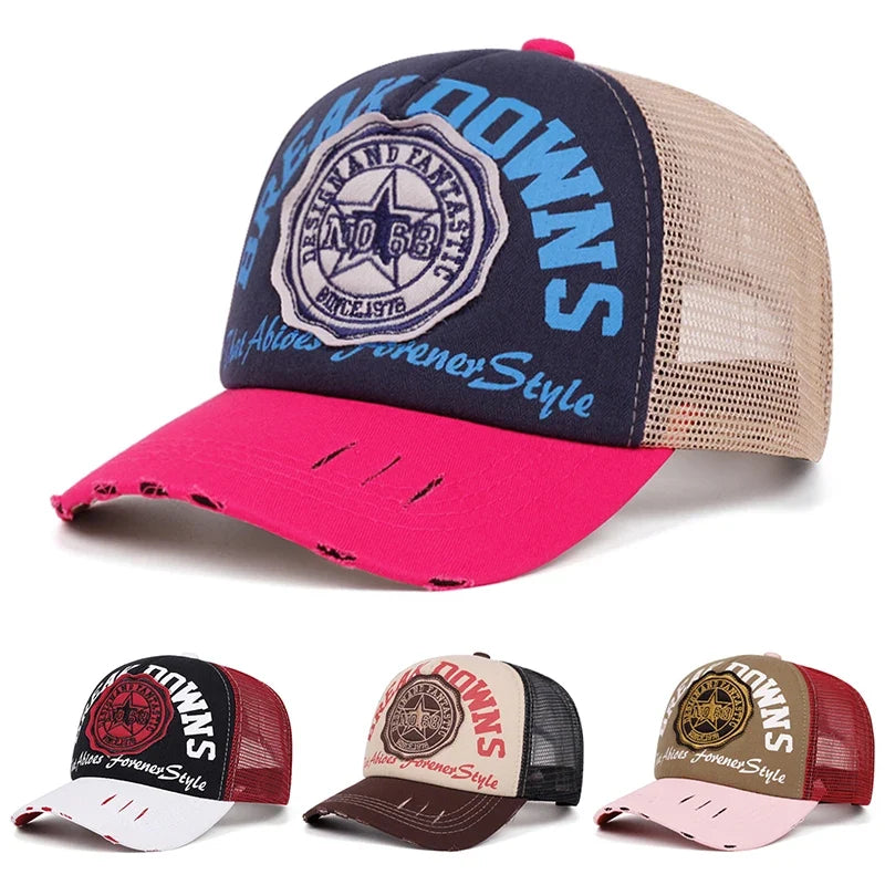 Break Downs Nº68 Embroidered Trucker Cap