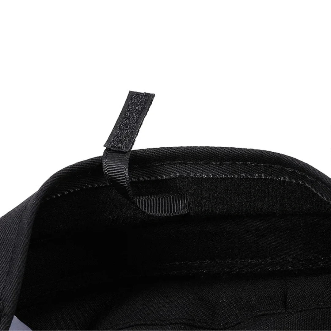 Bremen Black Genuine Leather Sailor Cap
