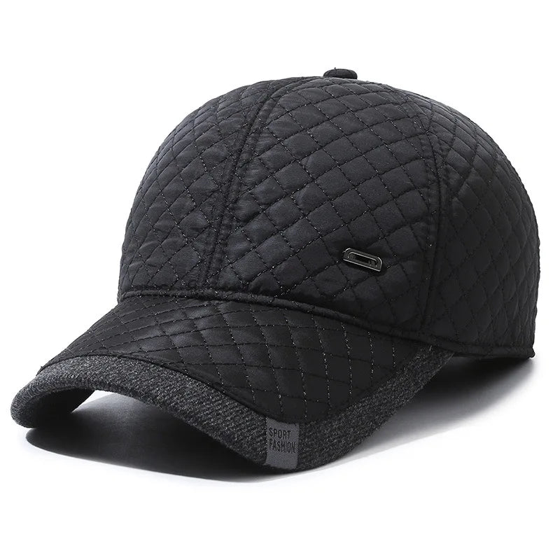 Bremen Winter Padded Earflaps Baseball Cap