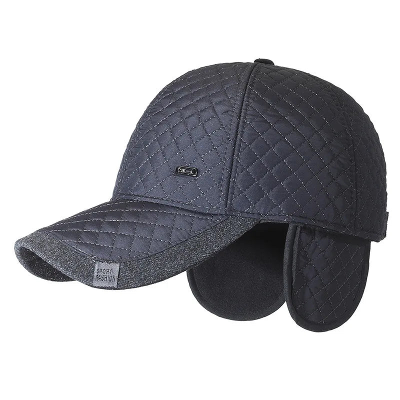 Bremen Winter Padded Earflaps Baseball Cap