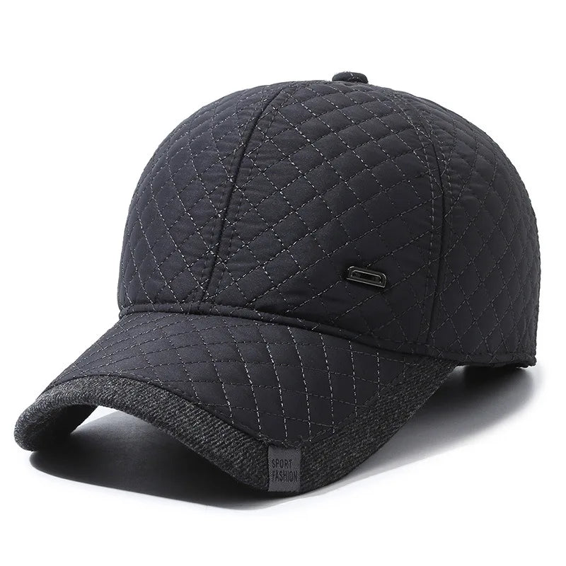 Bremen Winter Padded Earflaps Baseball Cap