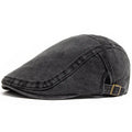 Brentford Washed Cotton Flat Cap