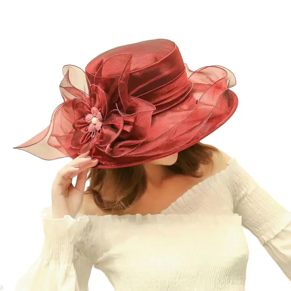 Brighton Derby Organza Fascinator