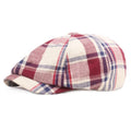 Brisbane Tartan Newsboy Cap