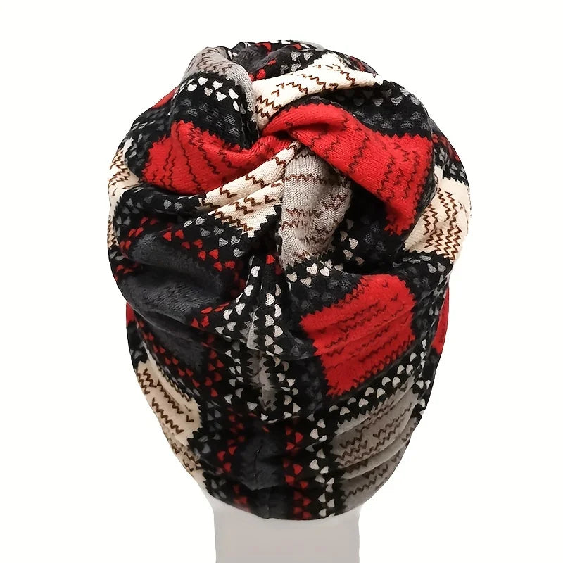 Bristol Vintage Plaid Beanie