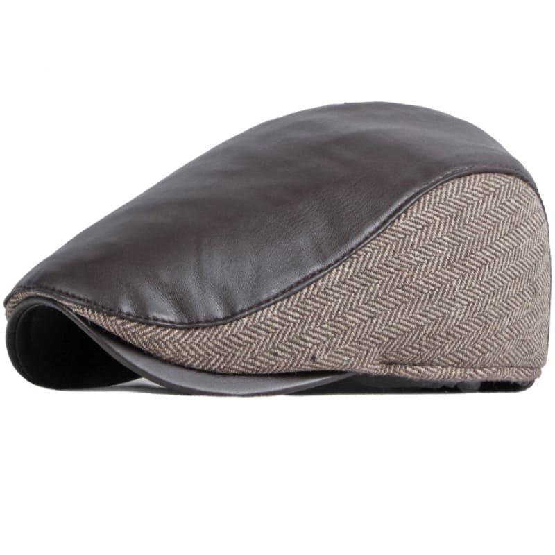 Bristol Herringbone Earflaps Flat Cap