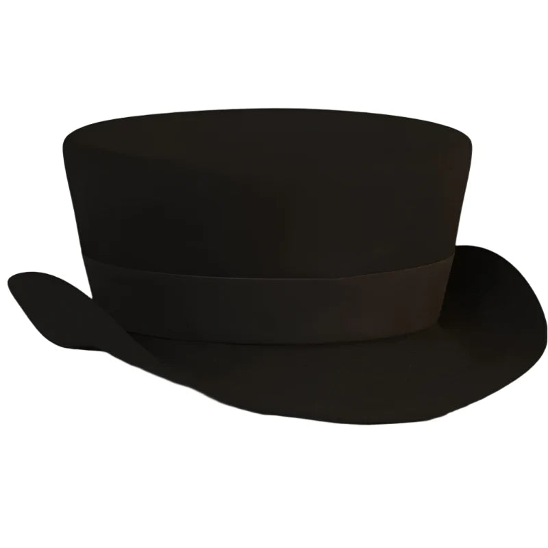 British Metal Rock Wool Boater Hat