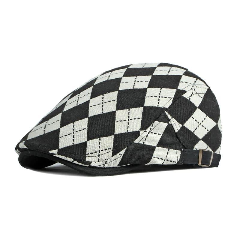 Brixton Vintage Diamonds Flat Cap