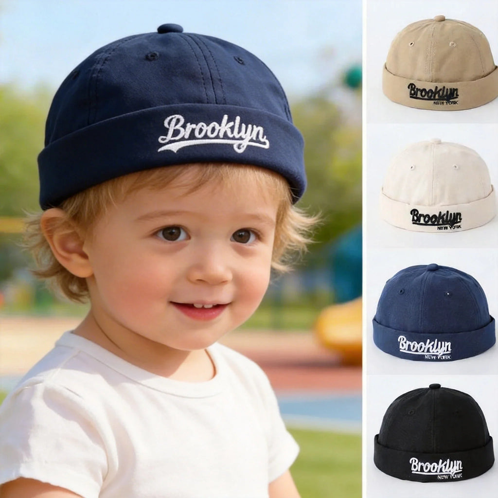 Brooklyn Kids Brimless Docker Cap