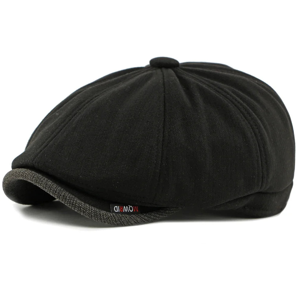 Bruges Retro Cotton Newsboy Cap