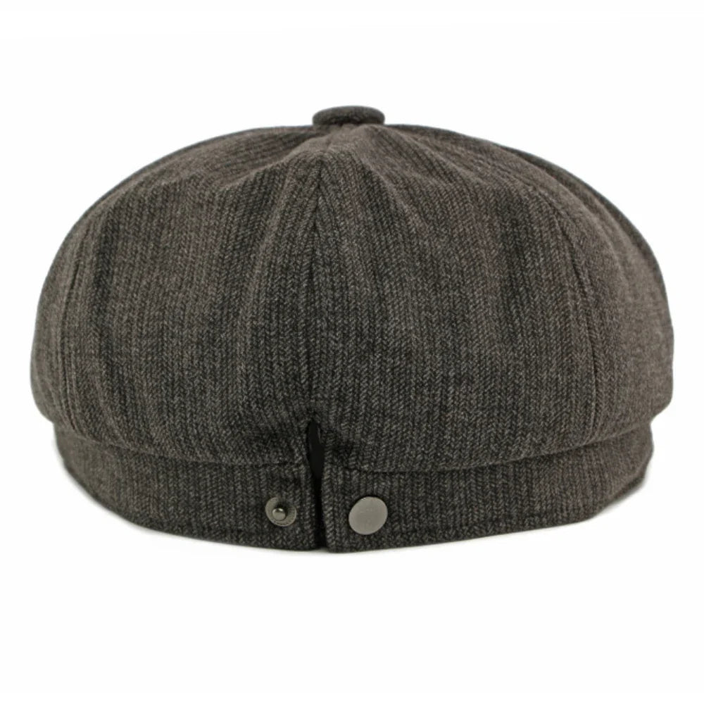 Bruges Retro Cotton Newsboy Cap
